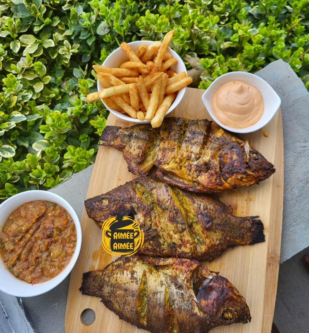 Poisson braisé : recette africaine