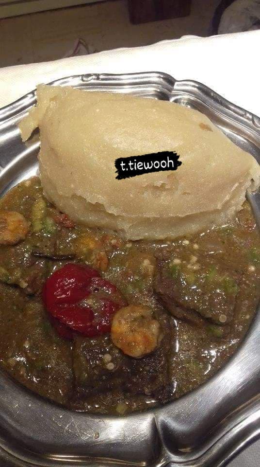 Couscous manioc sauce gombo bœuf crevettes : recette