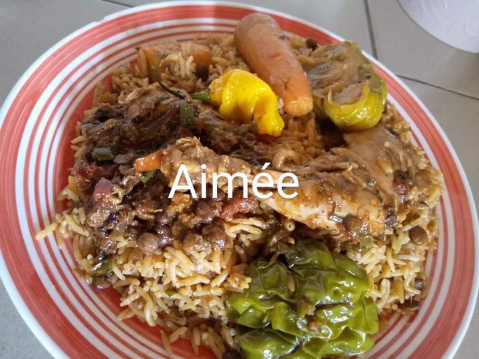 Riz au soumbala et poulet chaud : recette