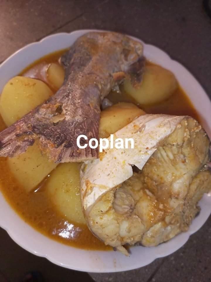 Bouillon pommes de terre et machoiron : recette