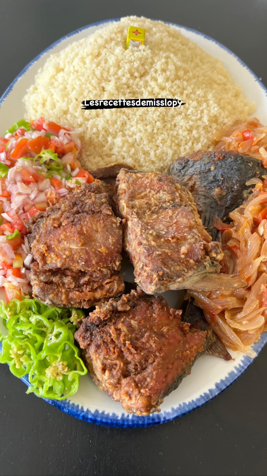 Garba chocco et piments : recette ivoirienne