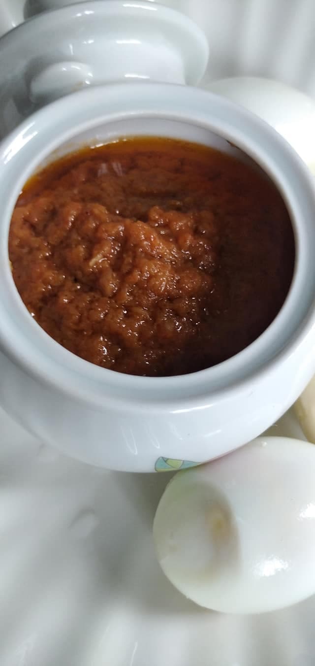 Piment pour œufs durs : recette condiment