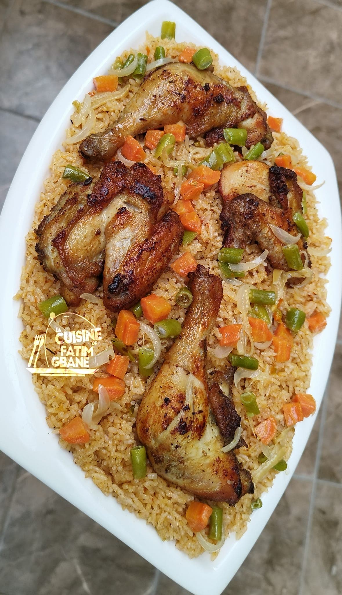 Riz au poulet délicieux : recette facile