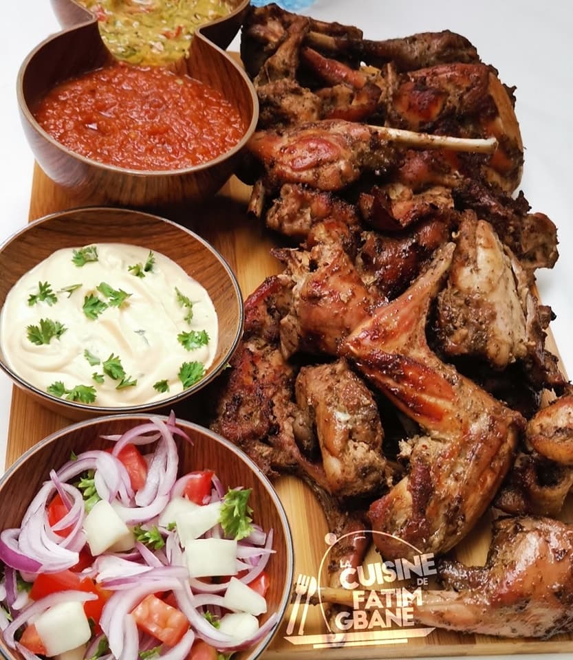 Lapin braisé à la pâte d'ail : recette assaisonnée