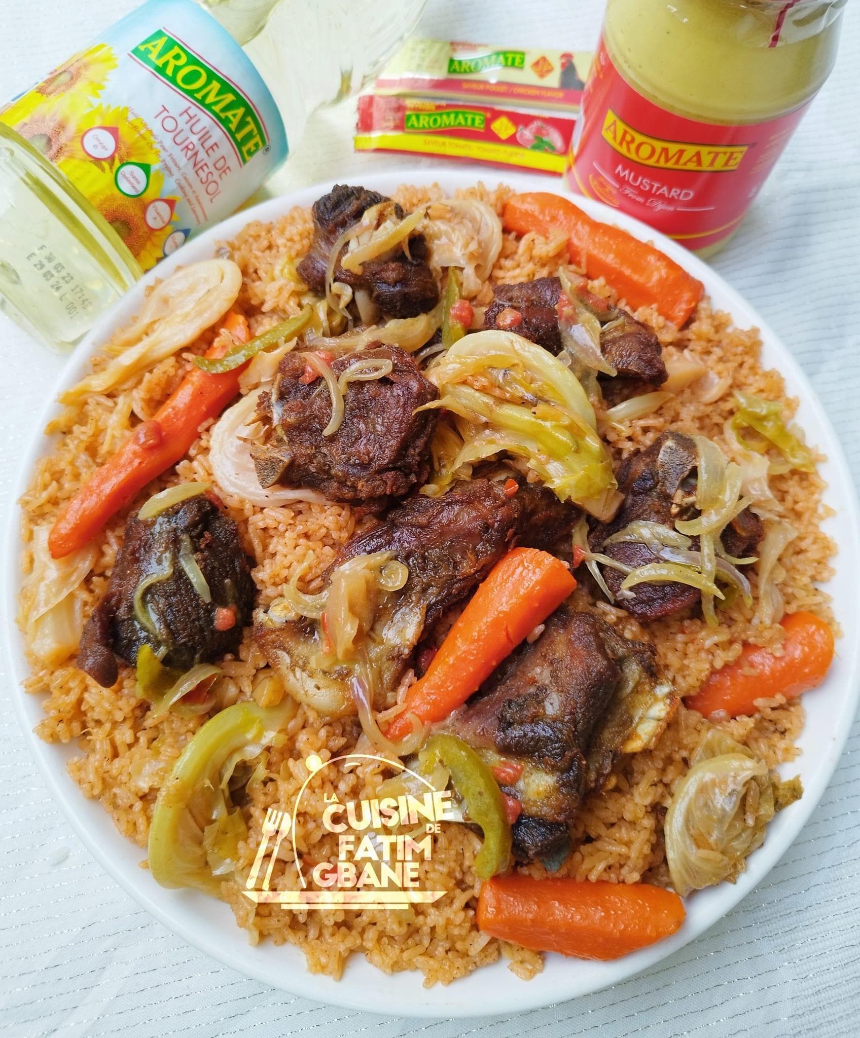 Riz gras au mouton : recette du midi savoureuse