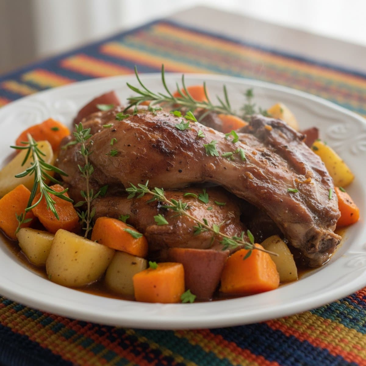 Lapin braisé : recette tendre et savoureuse