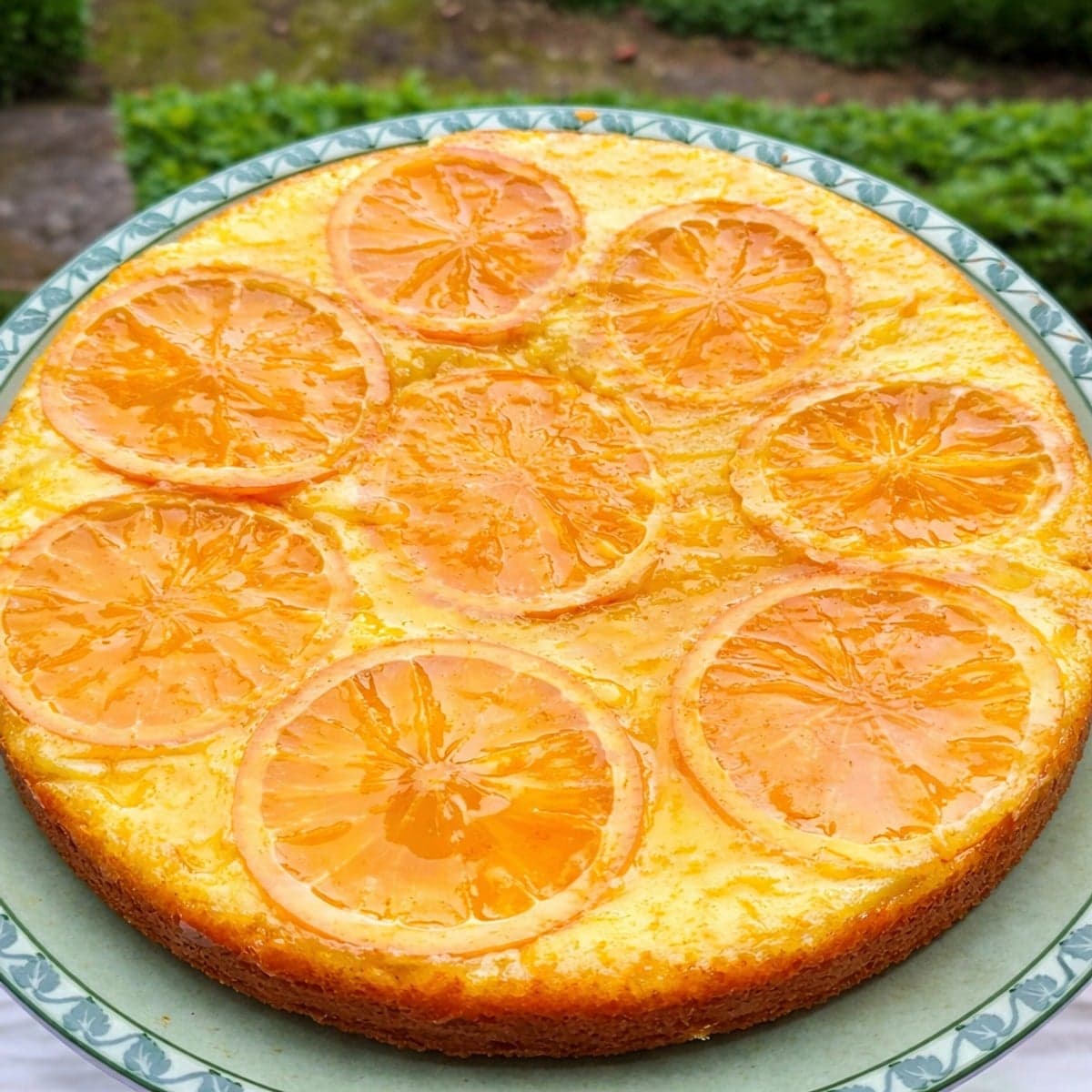 Délicieux gâteau à l’orange