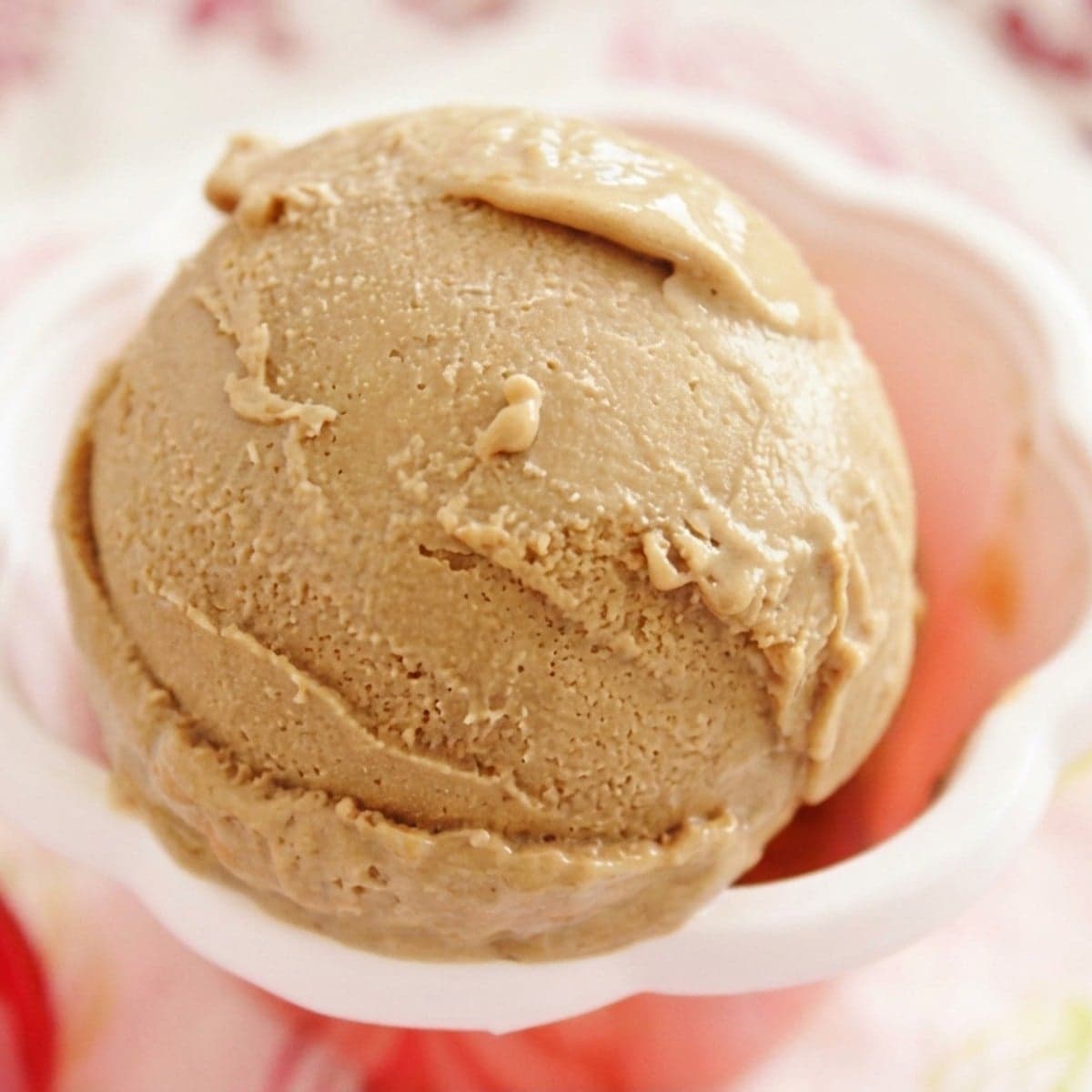 Glace a la confiture de lait