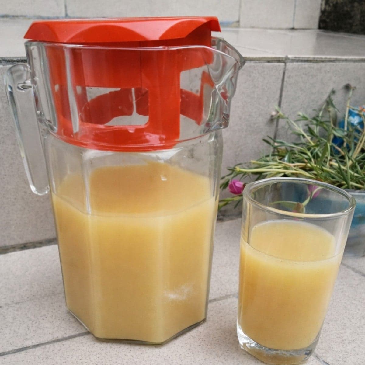 Jus de gingembre au riz