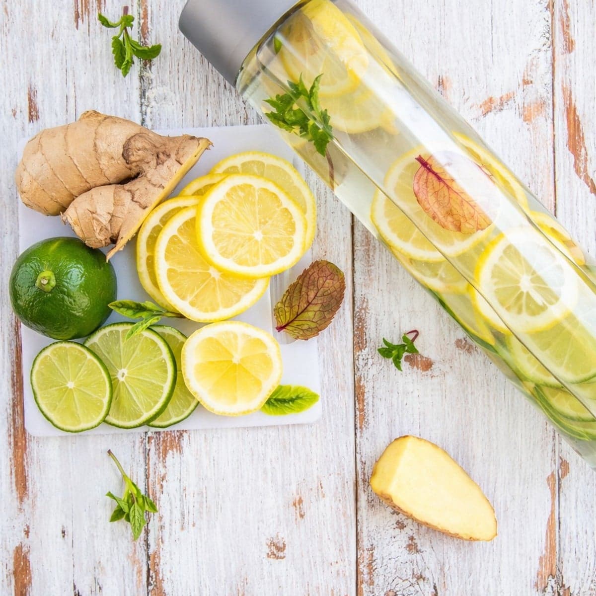 Jus de gingembre citron vert