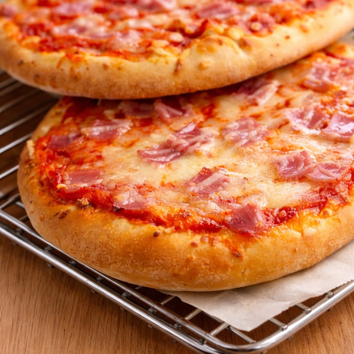 Pizza jambon fromage