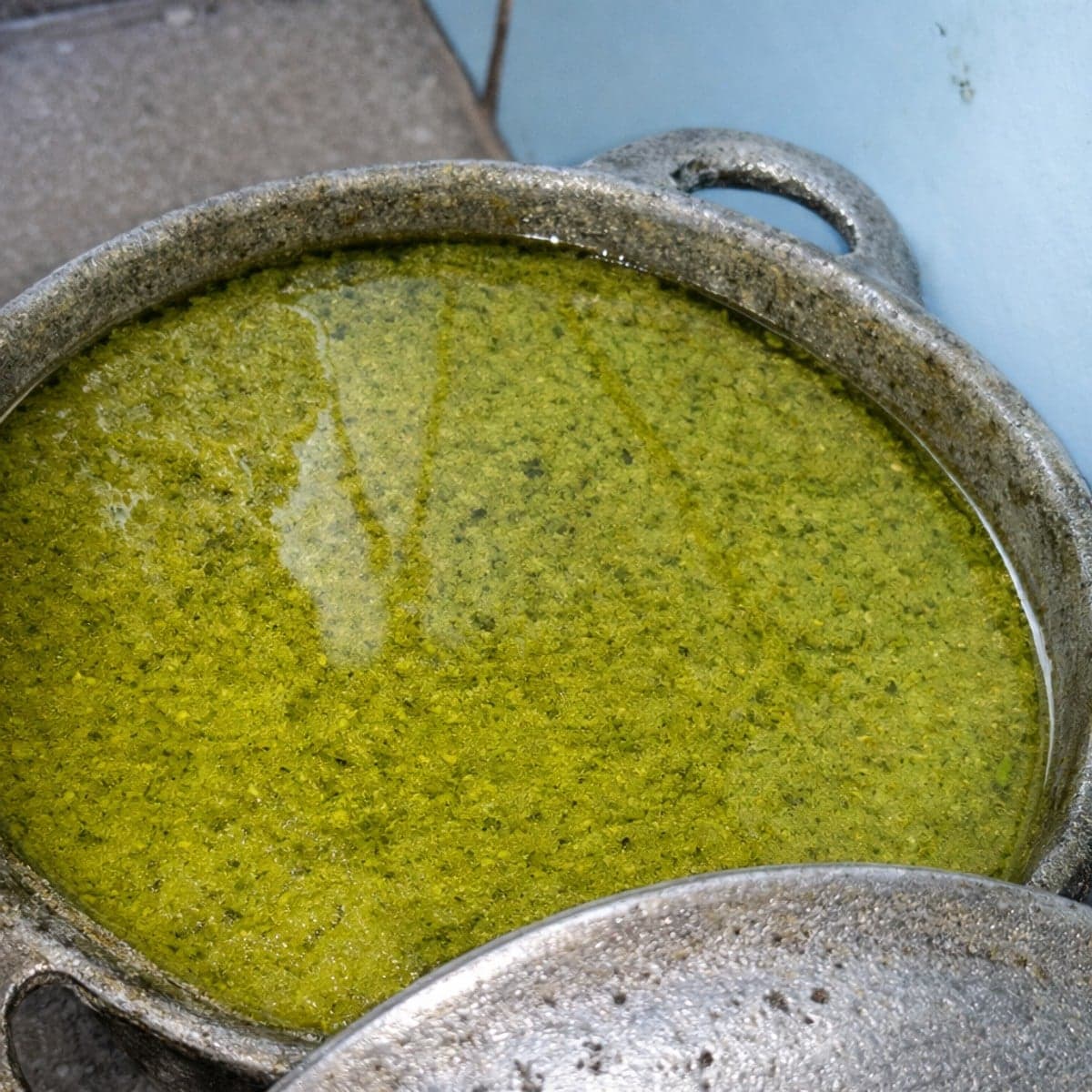 Sauce verte pour marinade et barbecue : recette