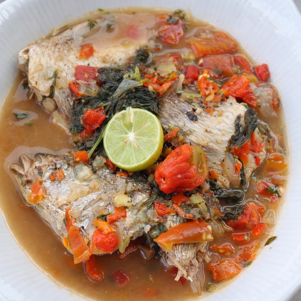 Soupe de poisson pimentée (Pépe Soupe)