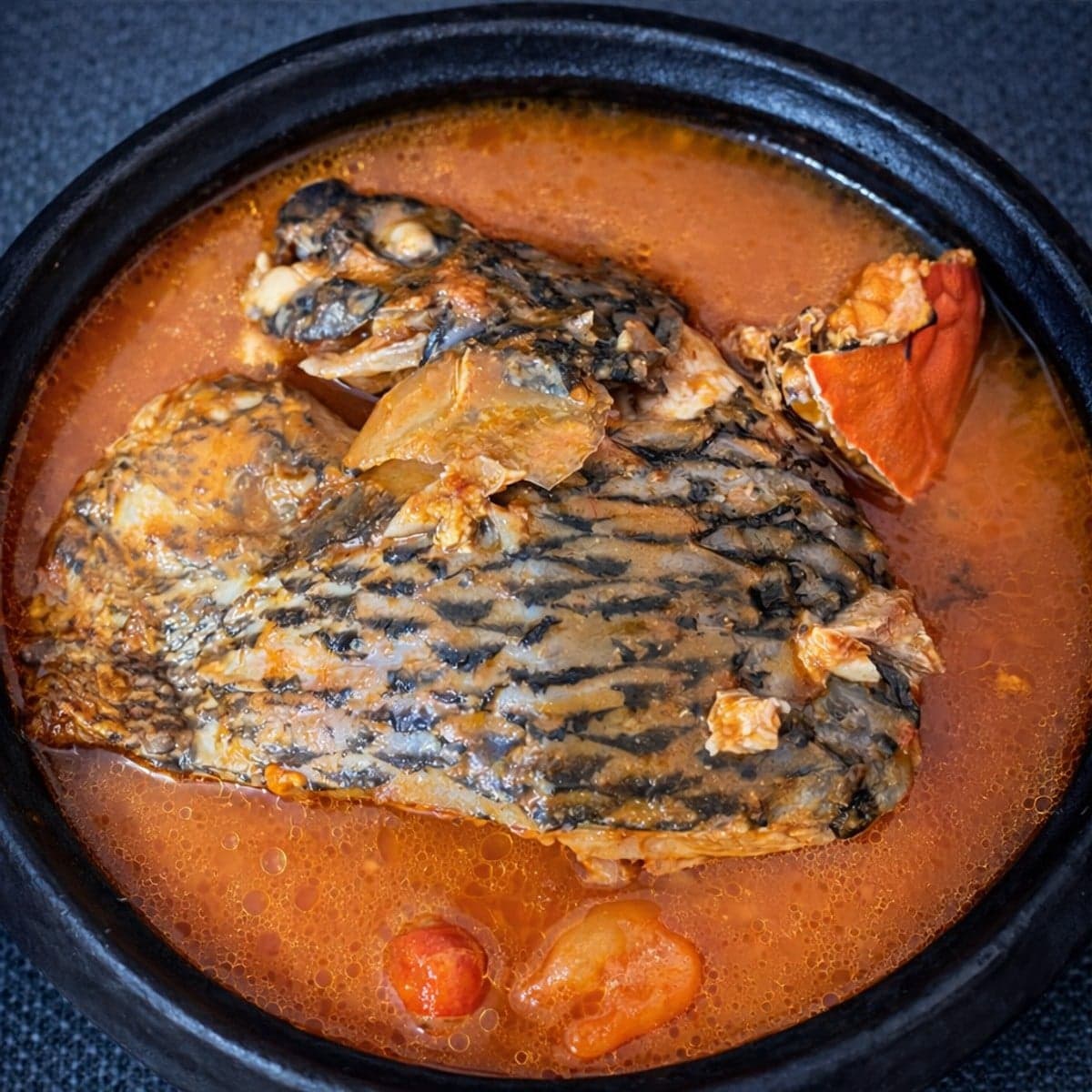 Soupe du pêcheur épicée