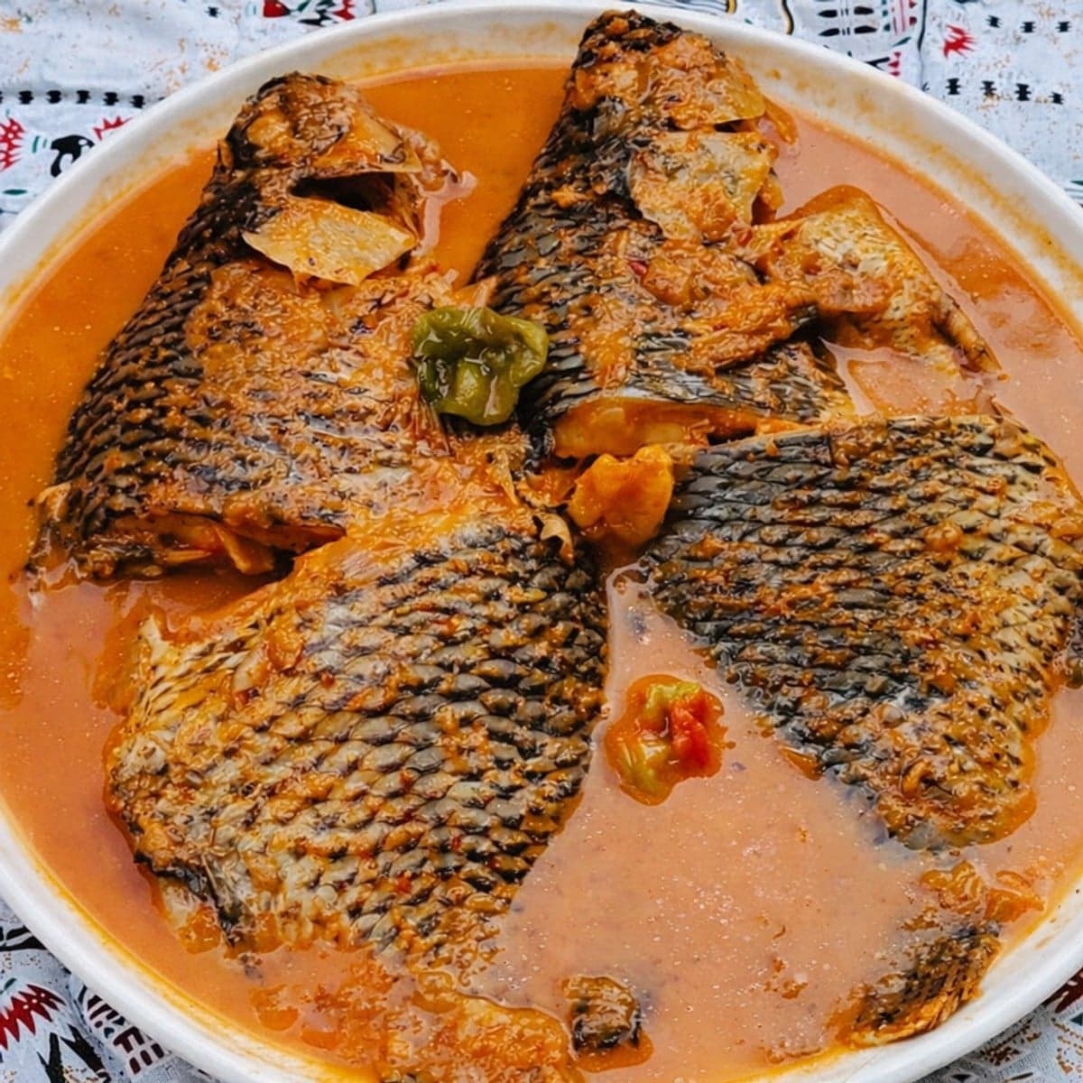 Sauce claire au poisson frais