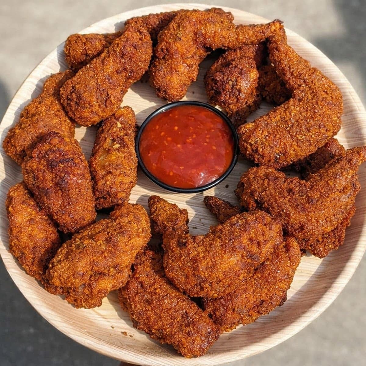 Ailes de poulet croustillantes : recette panée