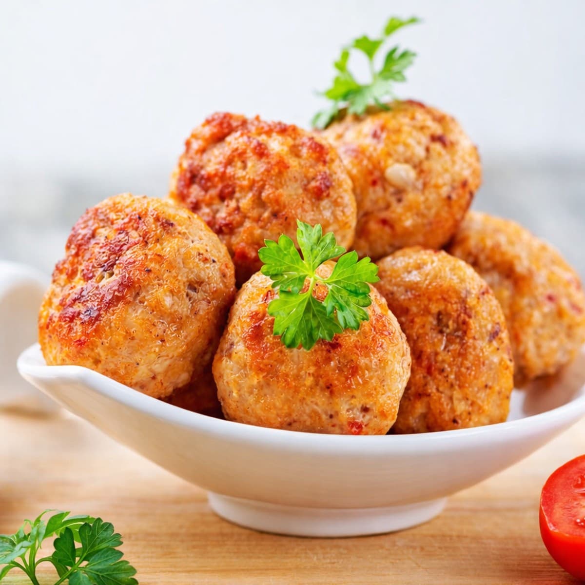 Boulettes de poulet au citron