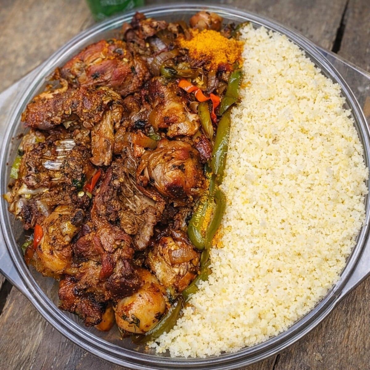 Choukouya de poulet à la poêle : recette africaine