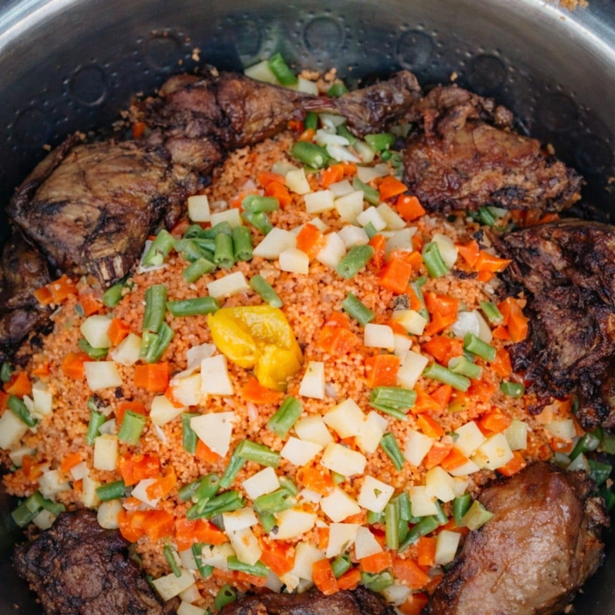Couscous au gras