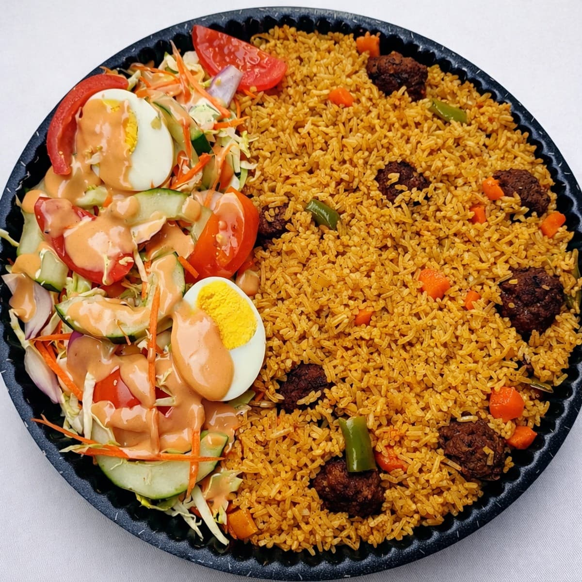 Délicieux riz a la saveur orientale