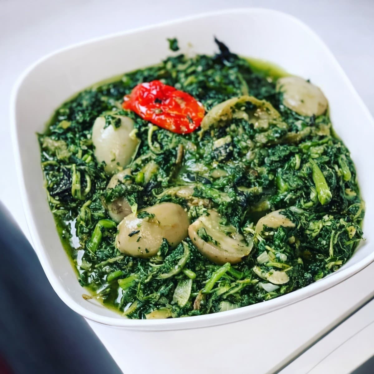 Feuilles d’amarante : recette africaine