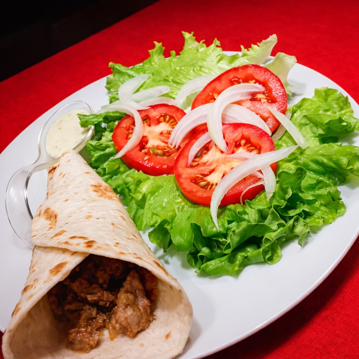 Galette viande aux légumes