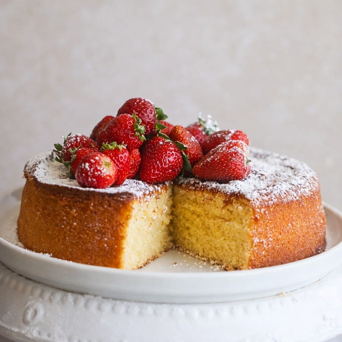 Gâteau au lait concentré