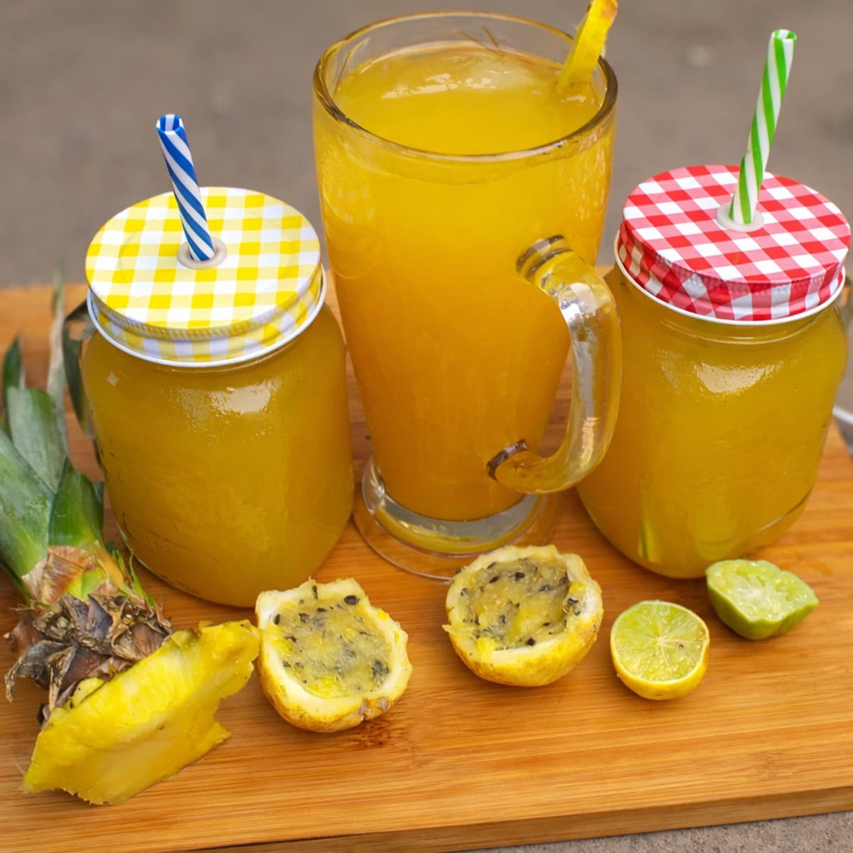 Jus de passion à l’ananas