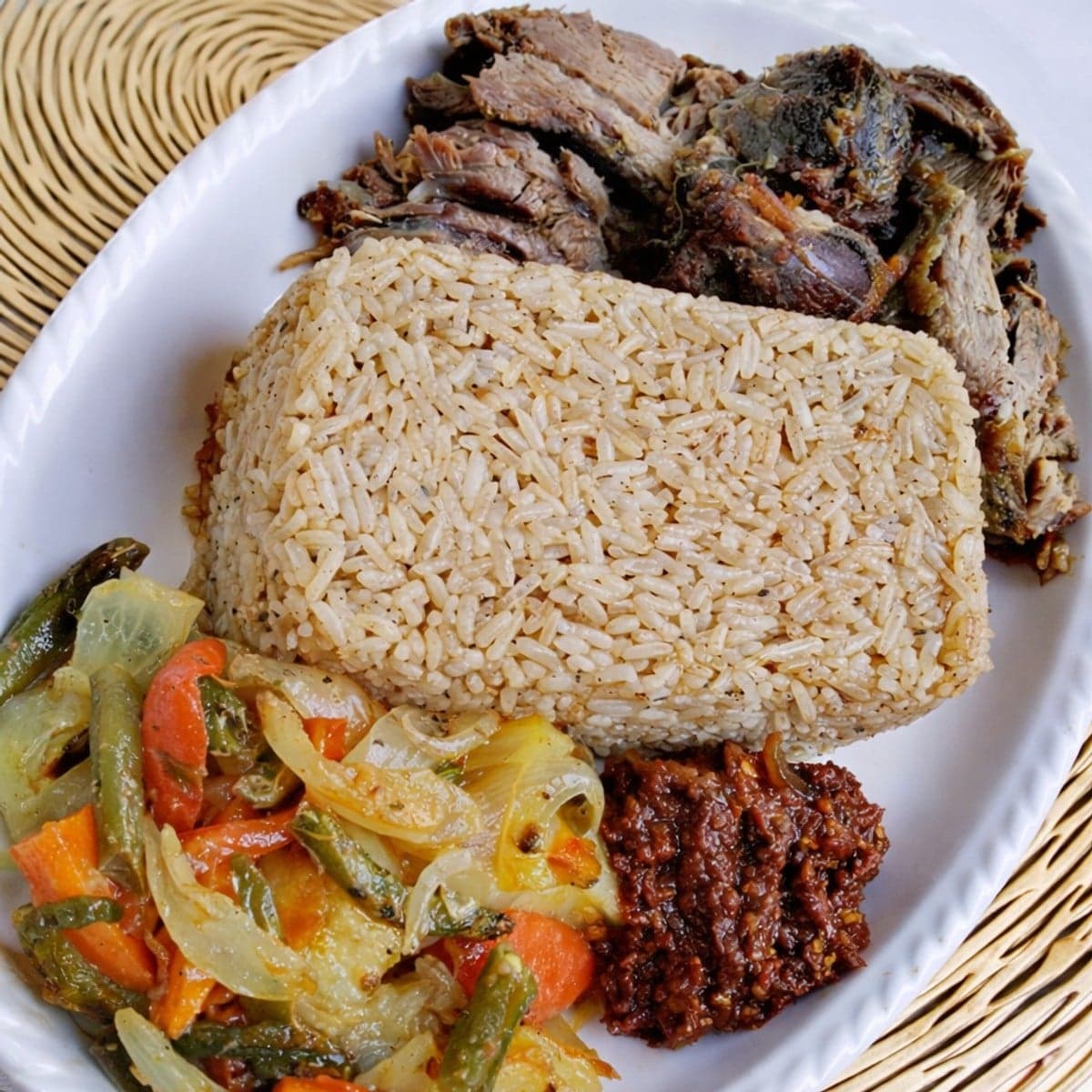 Le gigot de mouton au four