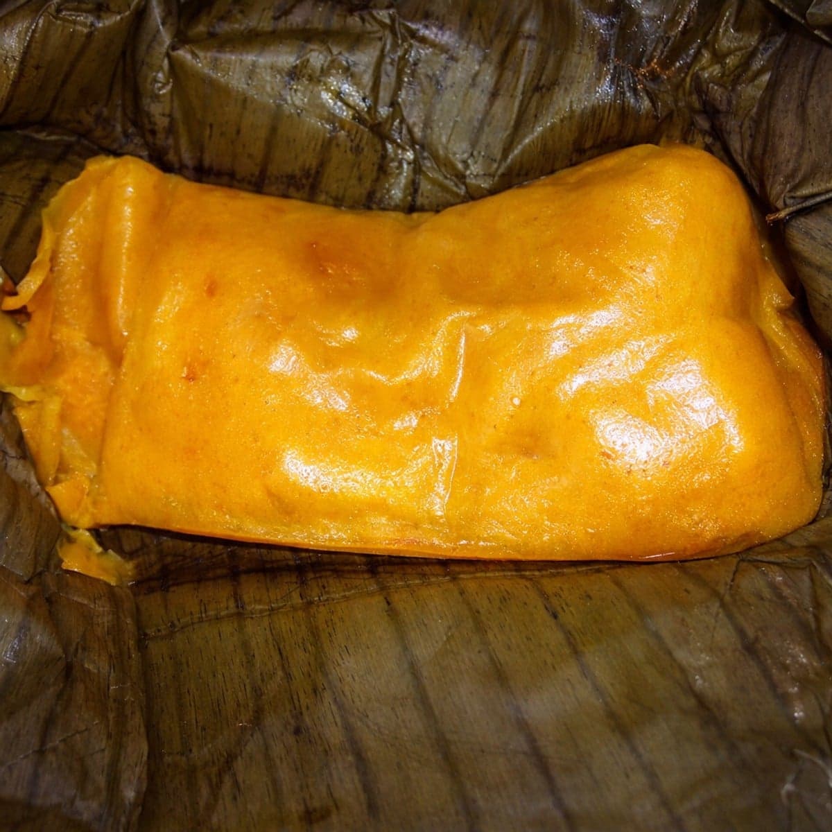Le mintumba gâteau de manioc à la vapeur