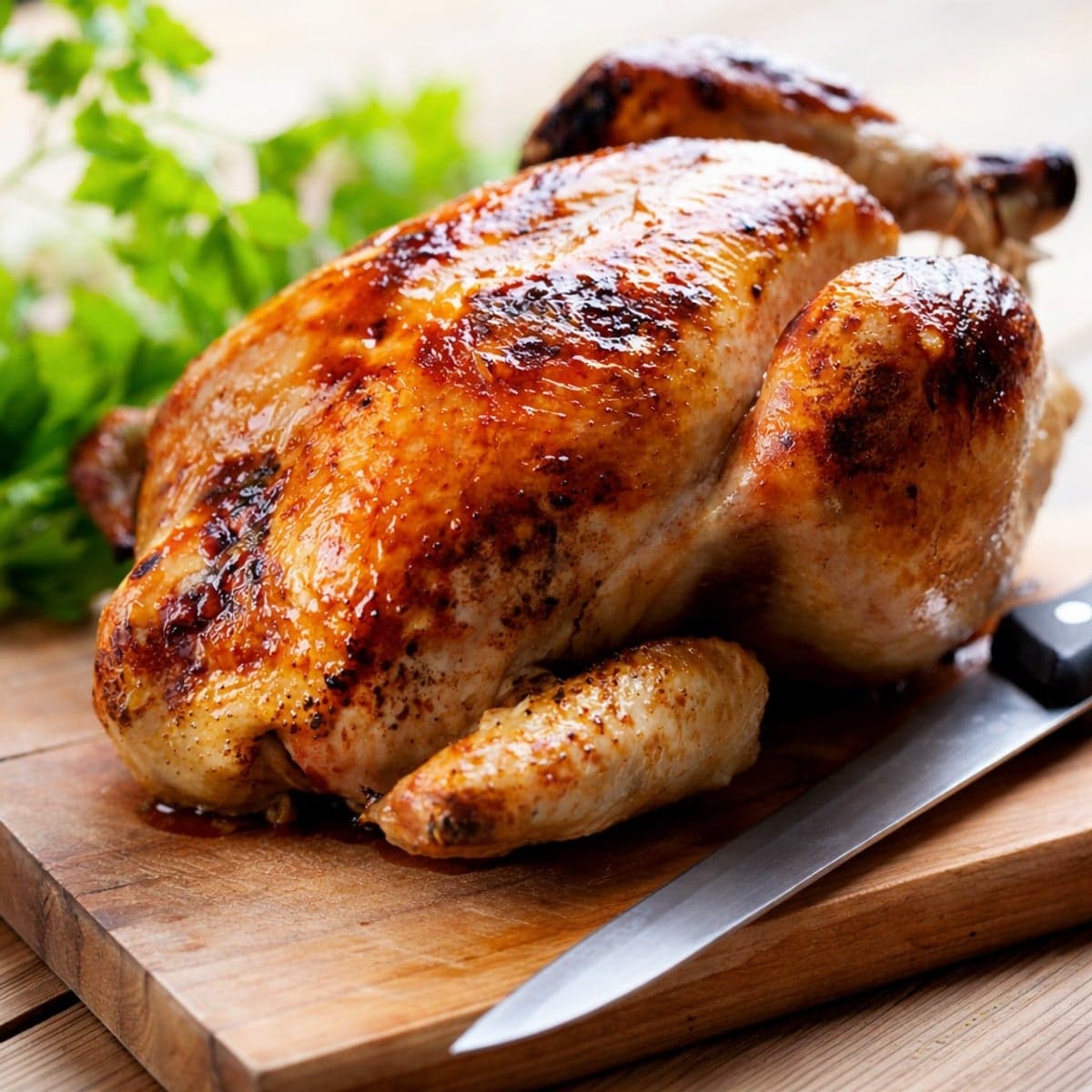 Le secret d’un poulet croustillant et d’une viande tendre.