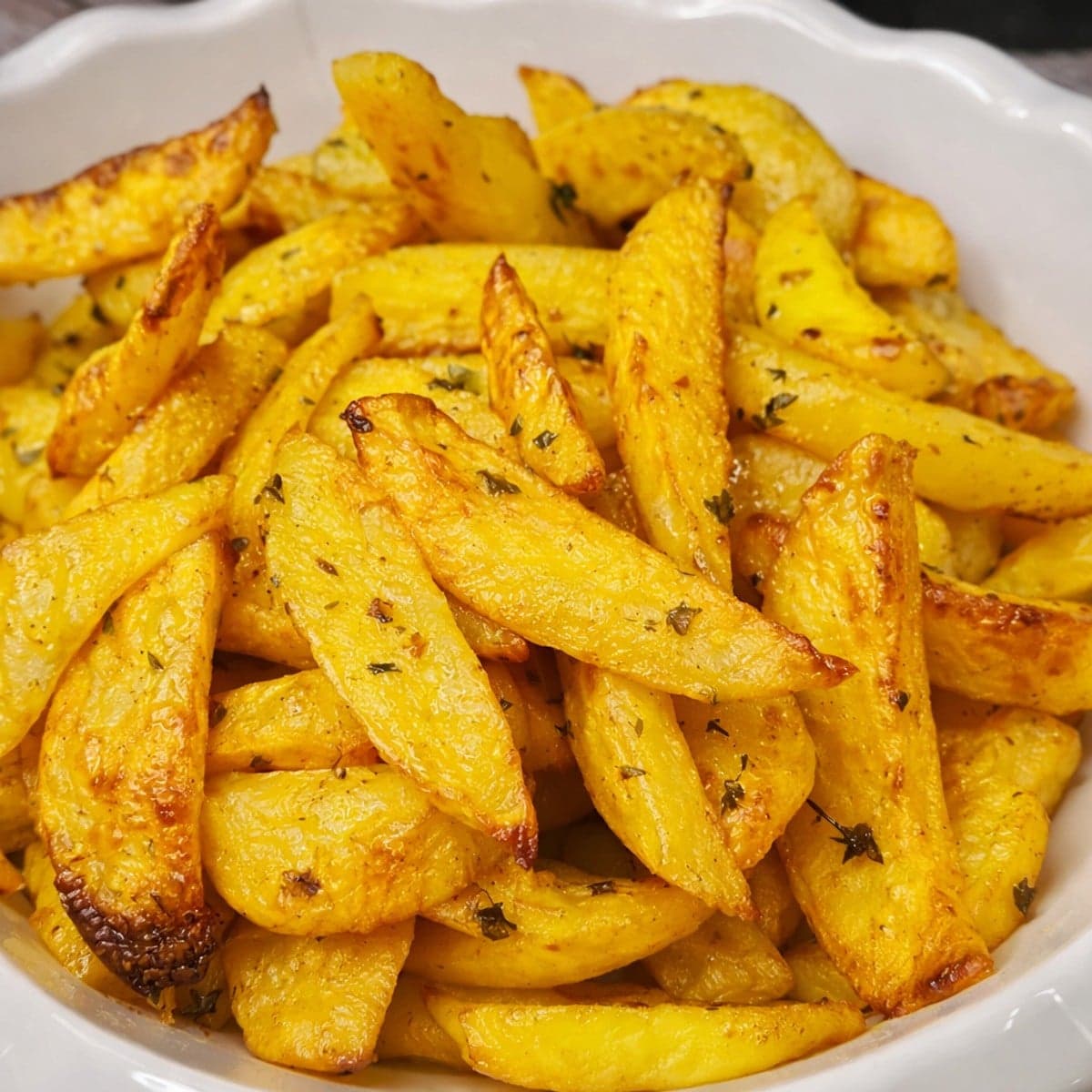 Pommes de terre sautées au four.