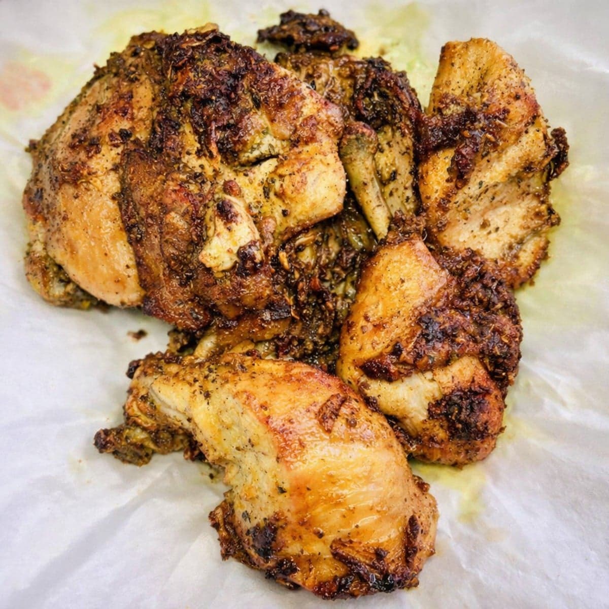 Poulet aux épices frit