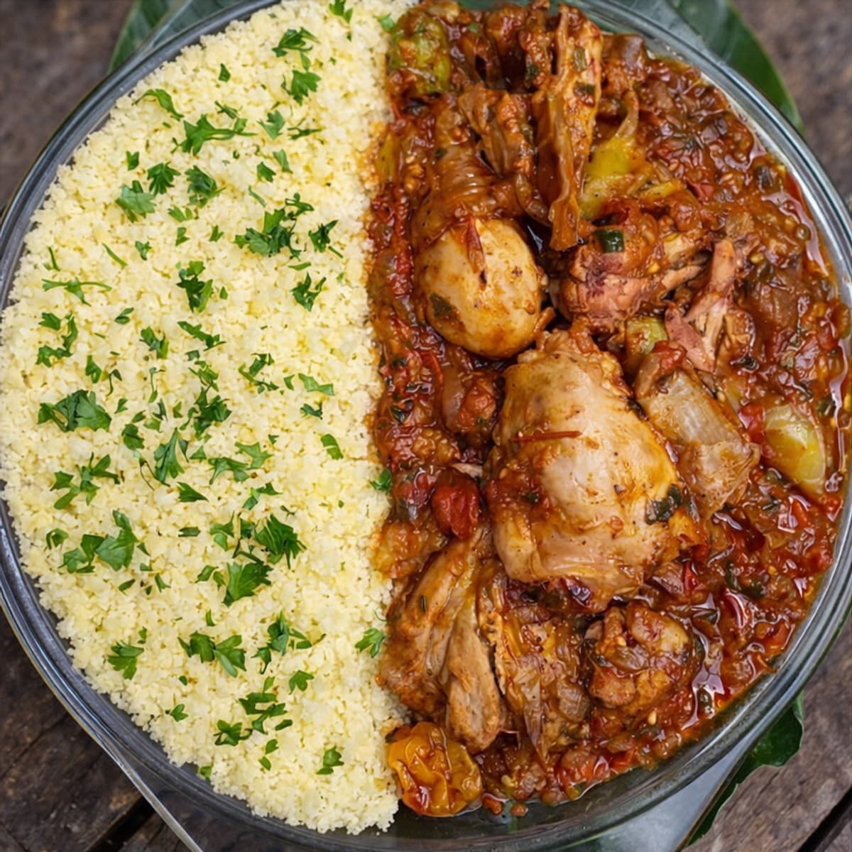 Poulet sauté façon Kedjenou