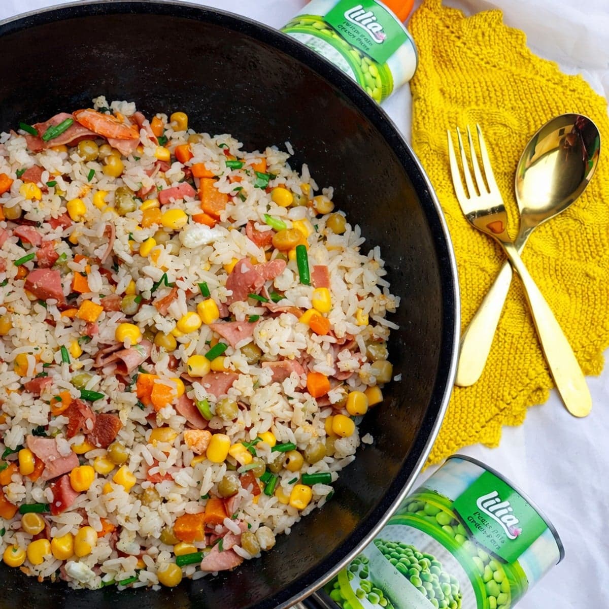 Riz cantonnais maison : recette asiatique