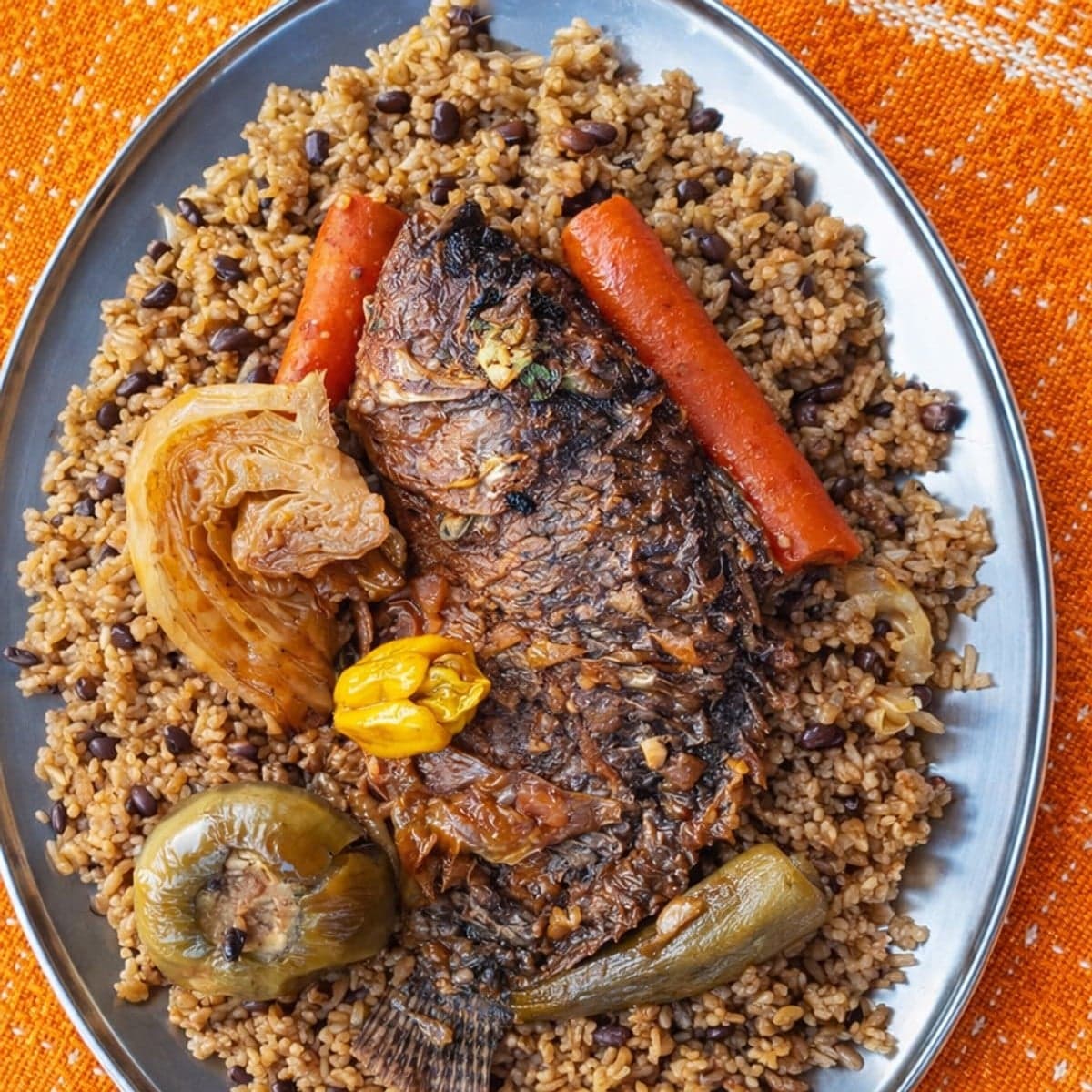 Riz gras aux haricots