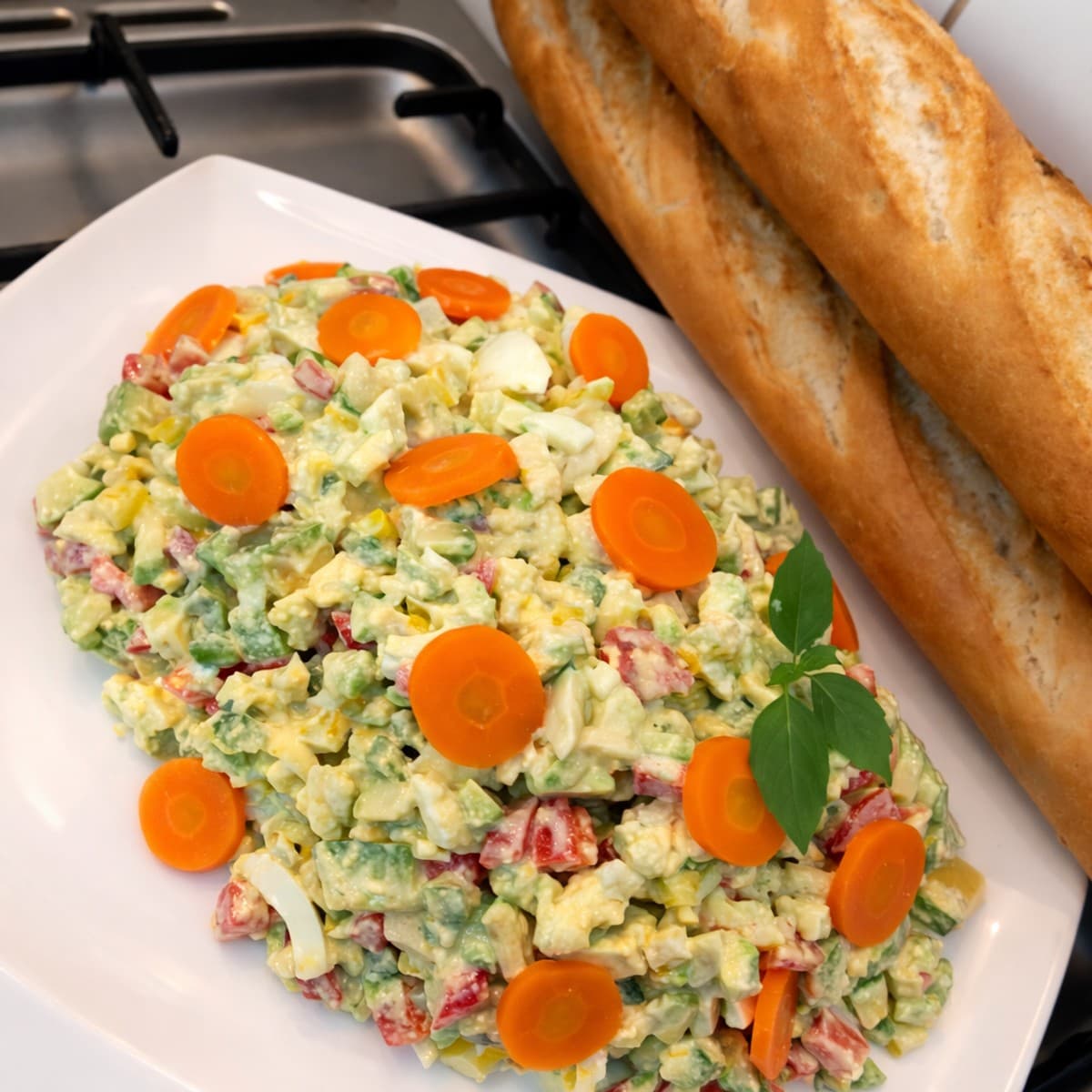 Salade estivale d’avocat