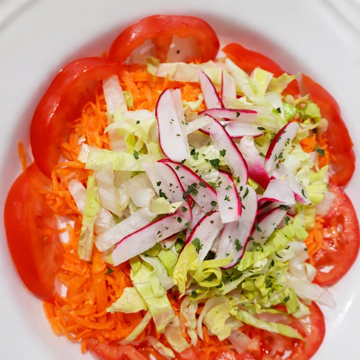 Salade iceberg ou choux blanc