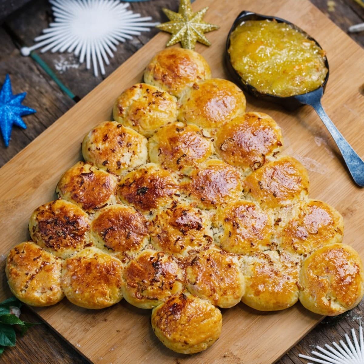 Sapin de noël brioché