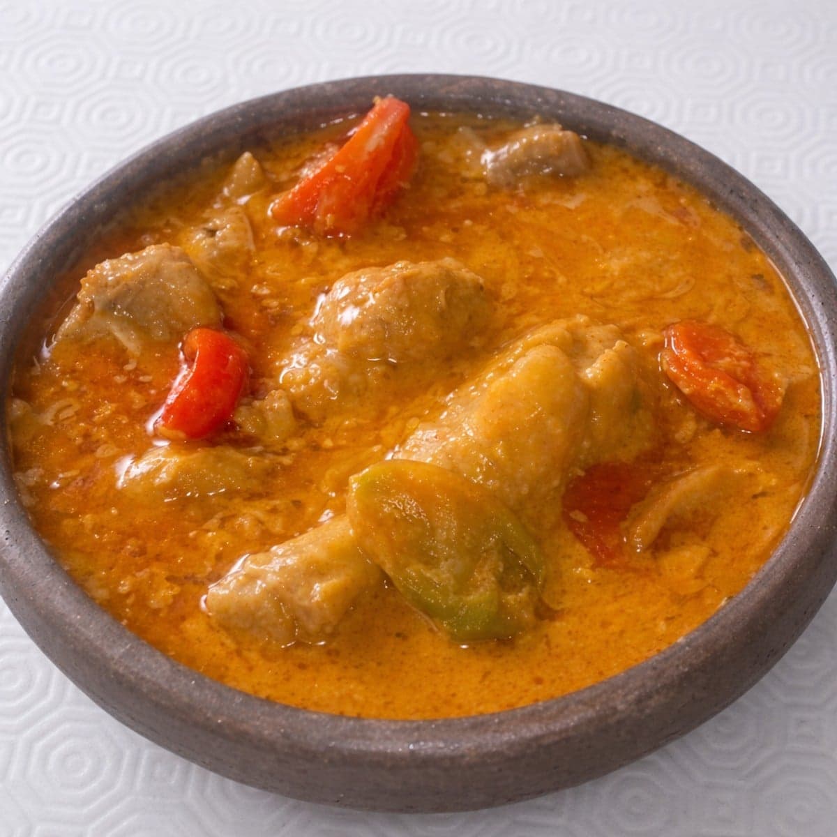 Sauce arachide avec foutou banane