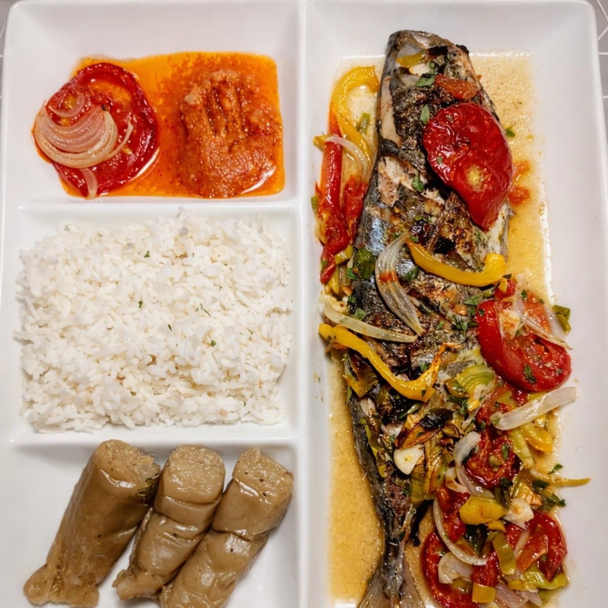 Bouillon de poisson.