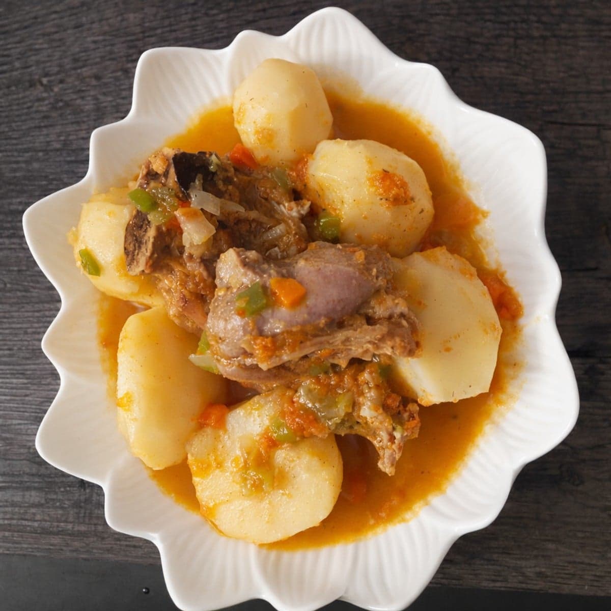 Bouillon de pommes de terre