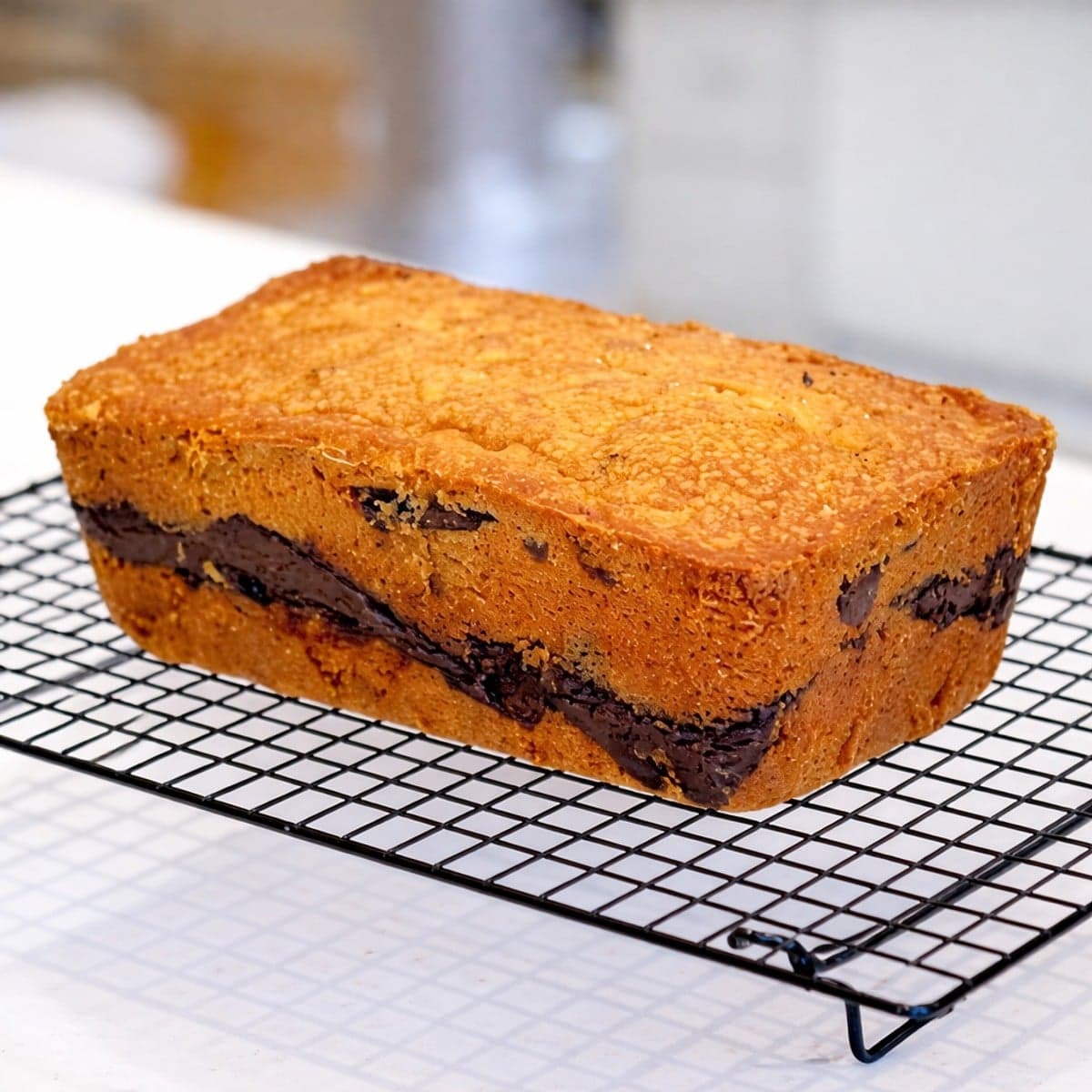 Cake au nutella