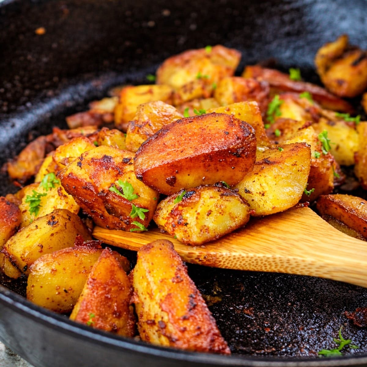 Pommes de terre sautées à la poêle
