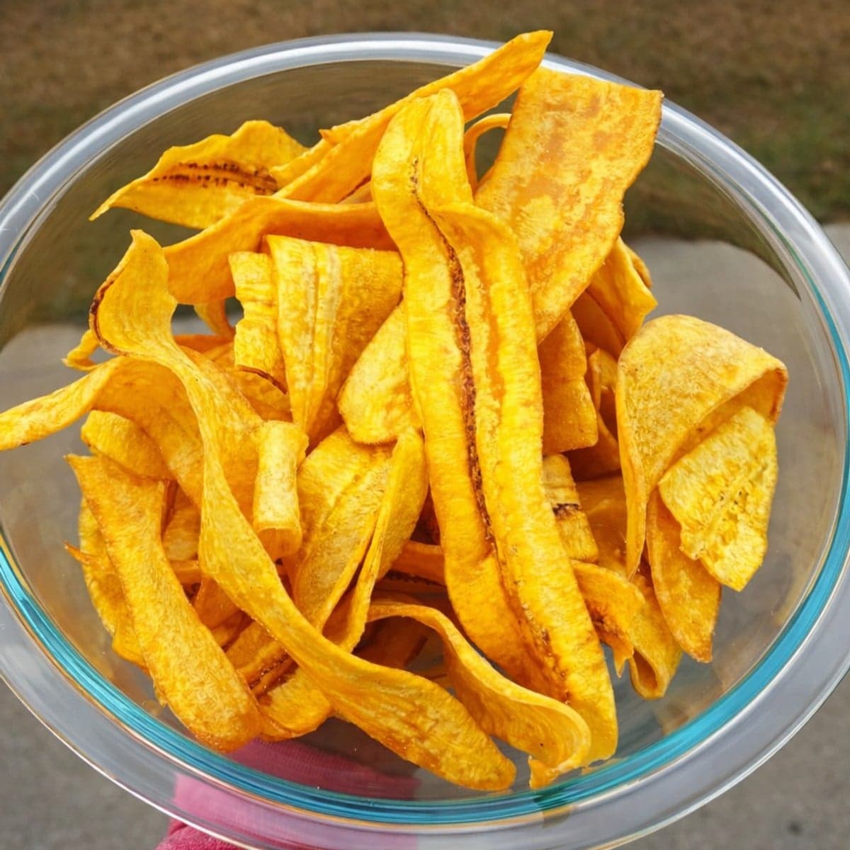 Çomment faire et réussir des chips de bananes
