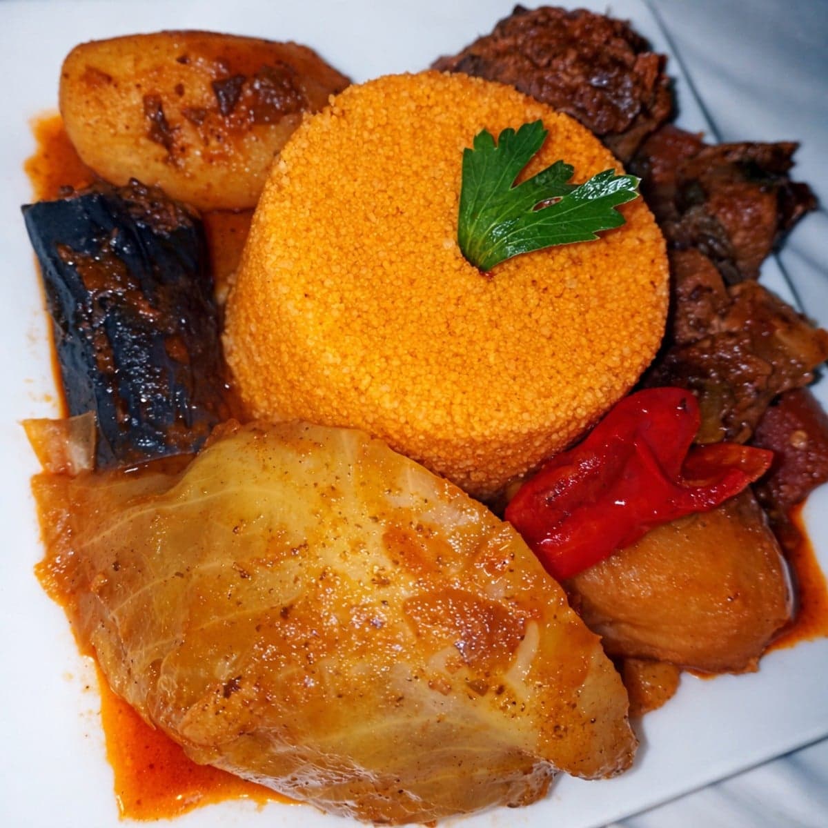 Couscous au boeuf