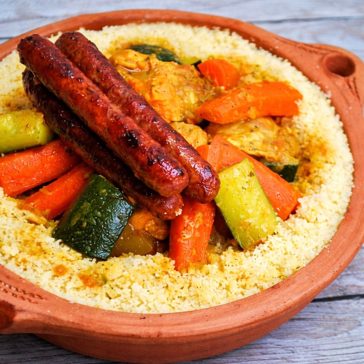 Couscous express aux légumes et poulet