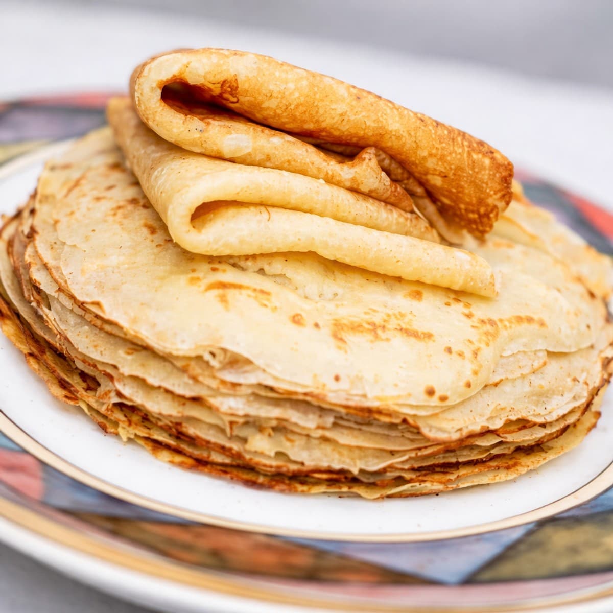 Crêpes de banane plantain