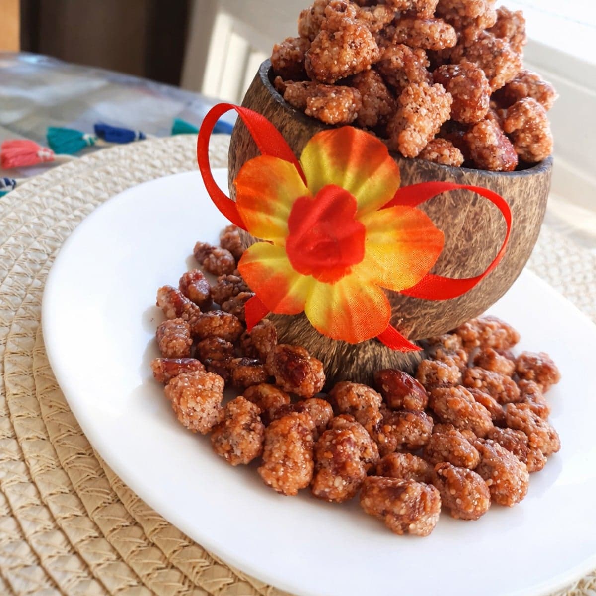 Des caramels aux arachides