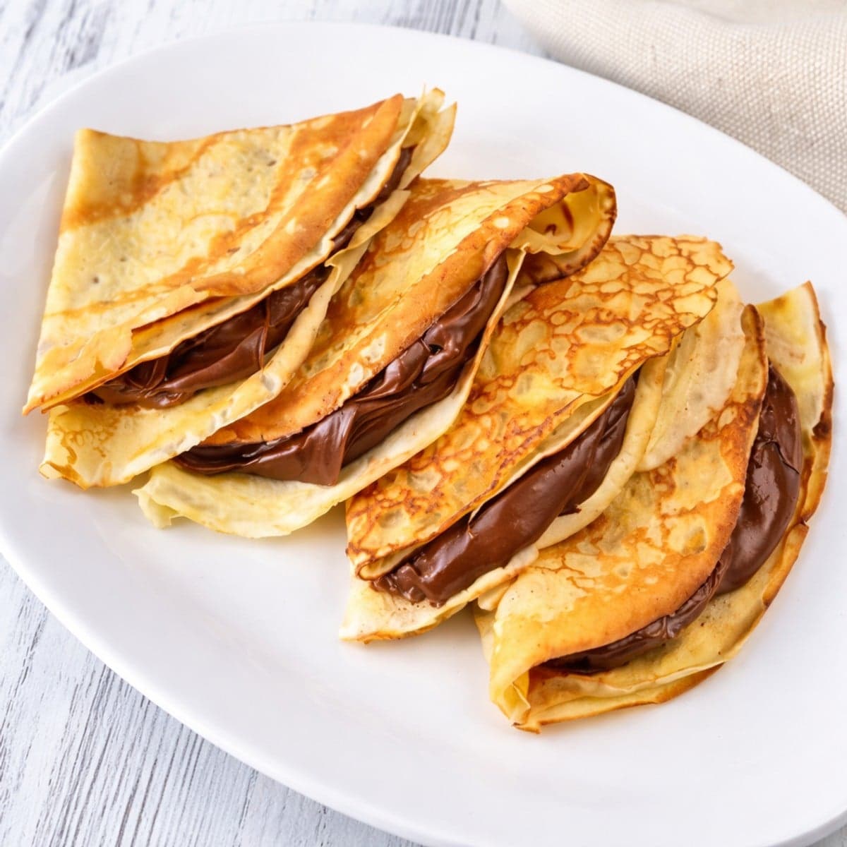Des crèpes fondantes